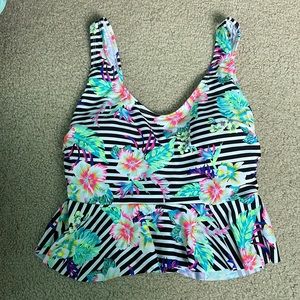 SO Flowered Tankini (JUNIORS)